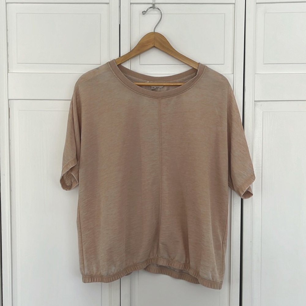 Distressed Peach Top XL